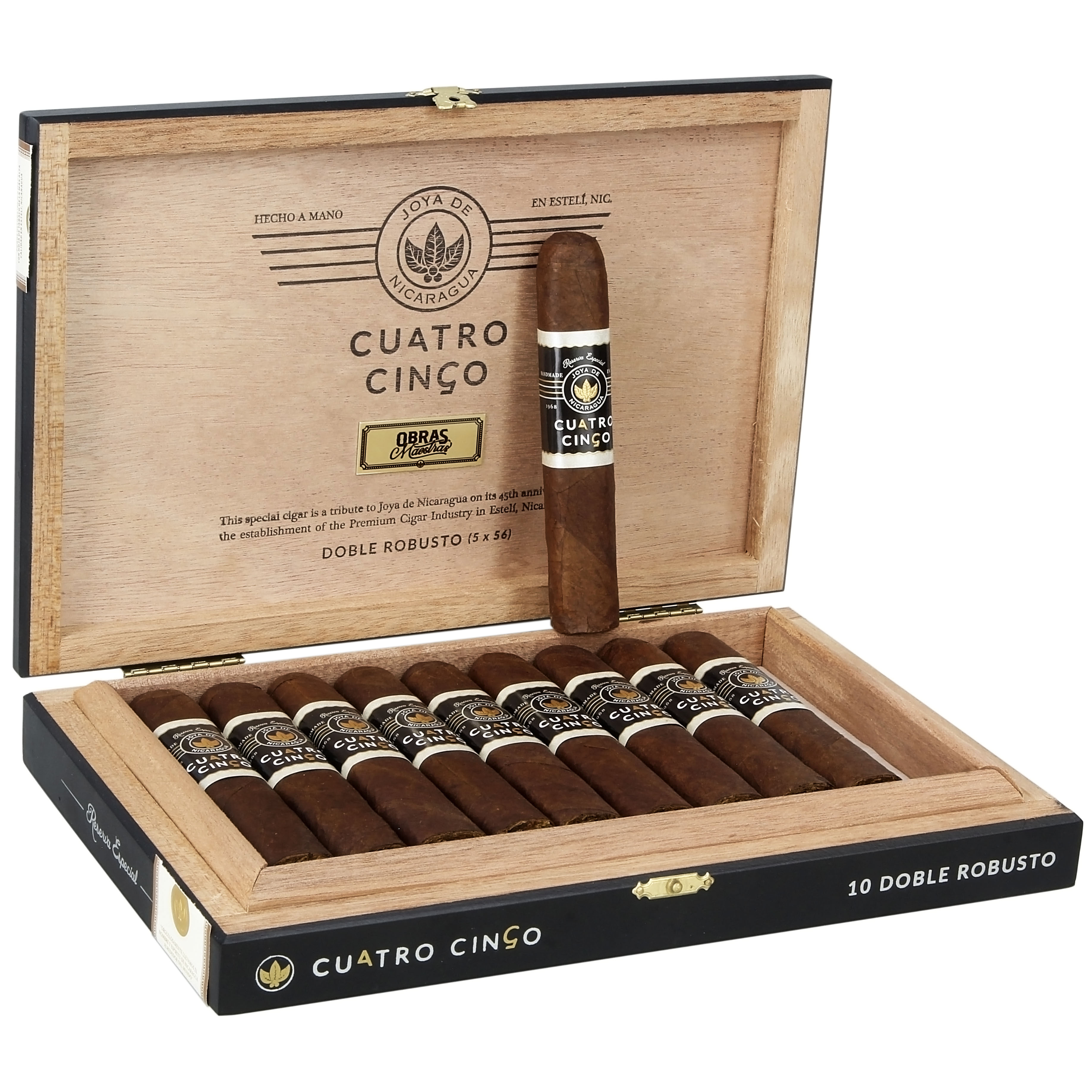 CUATRO CINCO DOBLE ROBUSTO 5 X 56 - C10